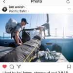 IAN WALSH AND CREW EMBARK ON A 2,400 NAUTICAL MILE SAILING VOYAGE